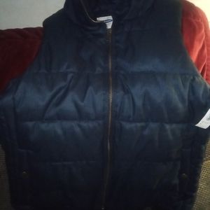 Navy blue old navy vest brand new with tags med
